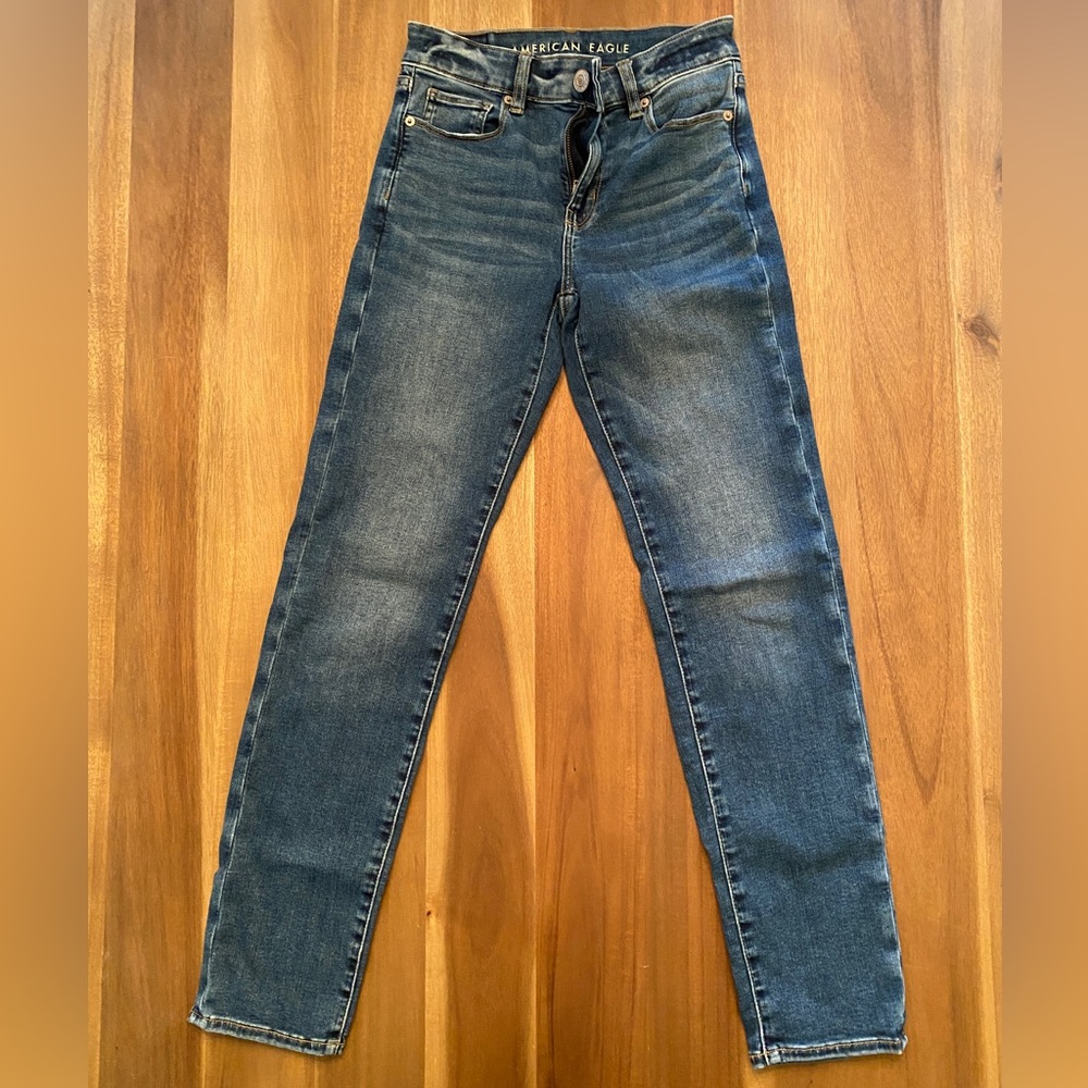 American Eagle High-Rise Skinny - 0 Reg